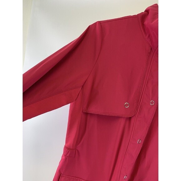 BOGO Brooks Silver Bullet Jacket Pink Zip Snap Shelter Tech Lightweight 220619 L - Picture 4 of 15